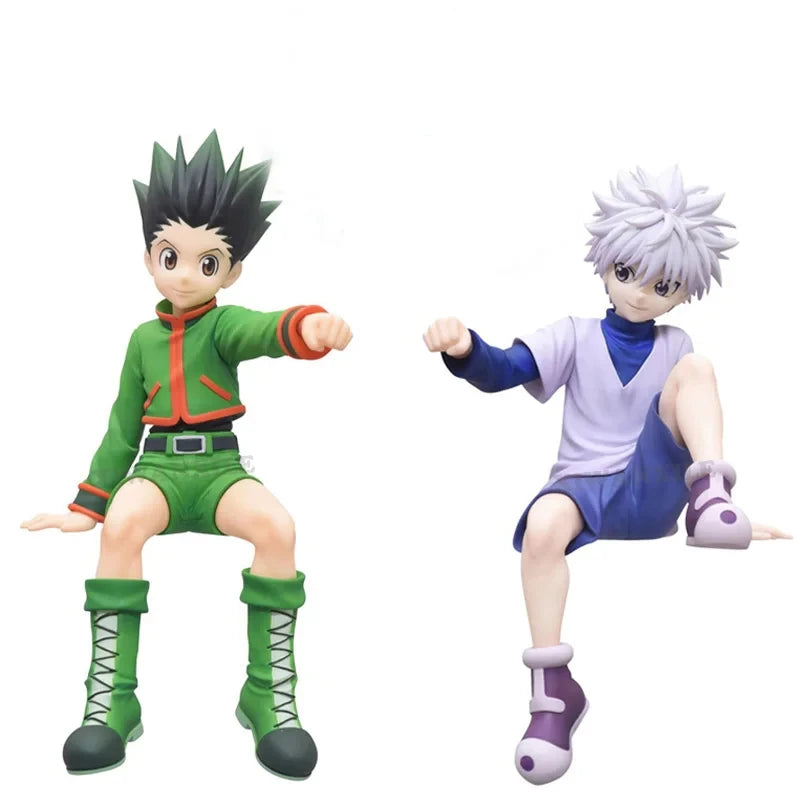 Hunter x Hunter – Gon Freecss & Killua Zoldyck - Sitzende Figuren Set