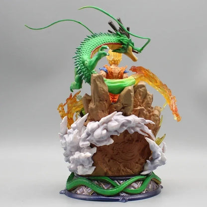 Dragon Ball Z – Episches Diorama: Son Goku, Shenlong und die ikonischen Gegner