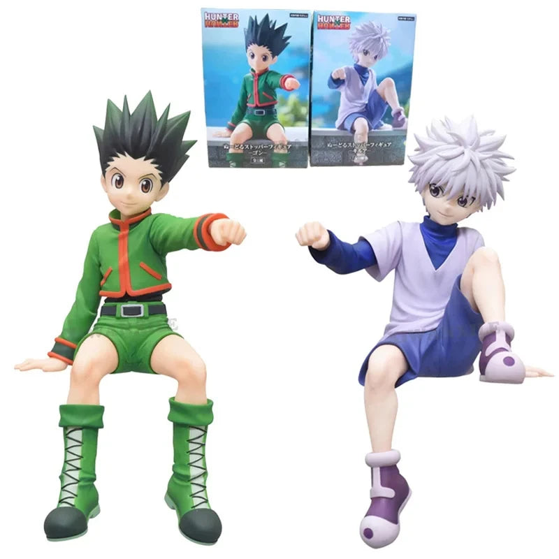 Hunter x Hunter – Gon Freecss & Killua Zoldyck - Sitzende Figuren Set