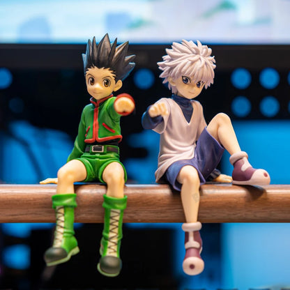 Hunter x Hunter – Gon Freecss & Killua Zoldyck - Sitzende Figuren Set