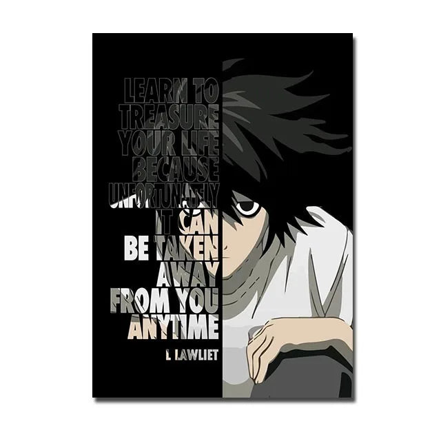 Death Note – L Lawliet - Master of Dark Wisdom