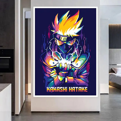 Naruto - Kakashi Hatake - Neon Chidori Master